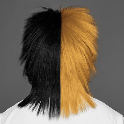 SPIRIT WEAR SPIKY SPIRIT WIG IN COLOR GOLD 124 & BLACK