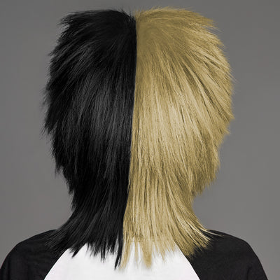 SPIRIT WEAR SPIKY SPIRIT WIG IN COLOR GOLD 4525 & BLACK