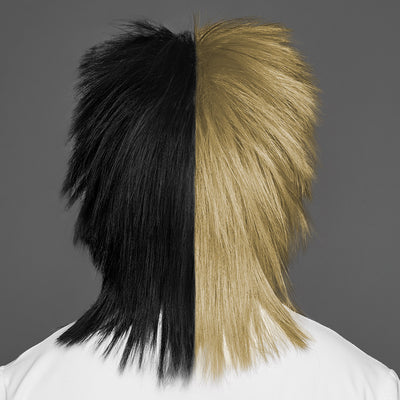 SPIRIT WEAR SPIKY SPIRIT WIG IN COLOR GOLD 4525 & BLACK