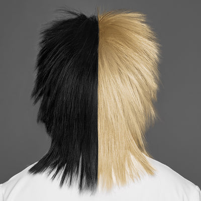 SPIRIT WEAR SPIKY SPIRIT WIG IN COLOR GOLD 7502 & BLACK
