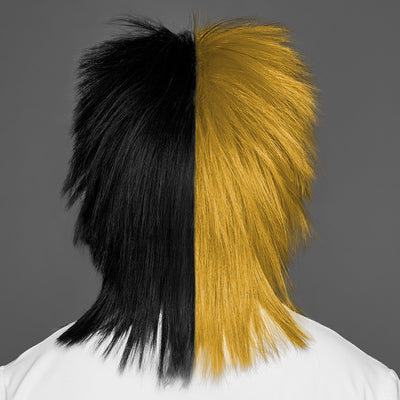 SPIRIT WEAR SPIKY SPIRIT WIG IN COLOR GOLD 8640 & BLACK