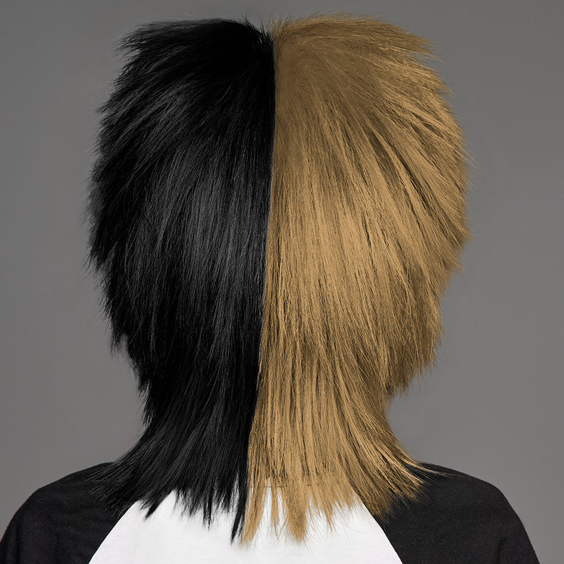 SPIRIT WEAR SPIKY SPIRIT WIG IN COLOR GOLD 873 & BLACK