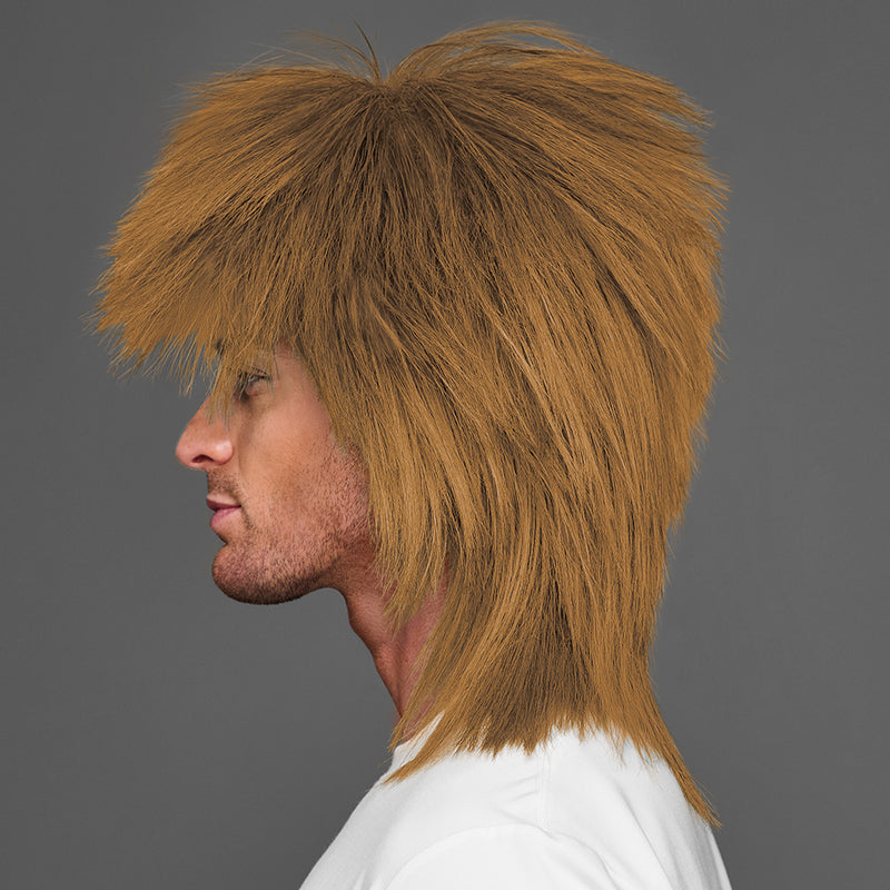 SPIRIT WEAR MVP MULLET WIG IN COLOR GOLD 874