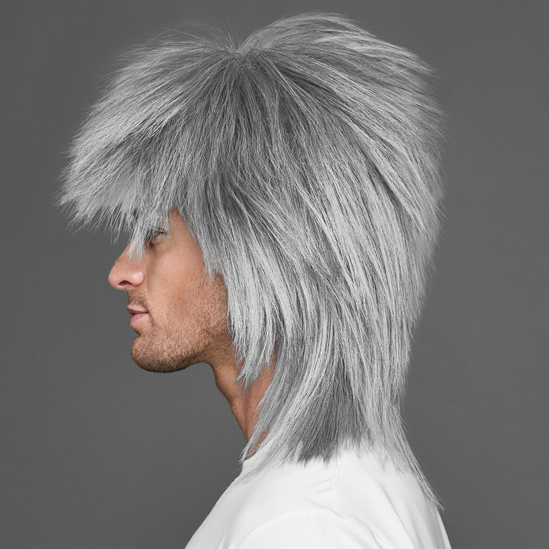 SPIRIT WEAR SPIKY SPIRIT WIG IN COLOR  GRAY 427