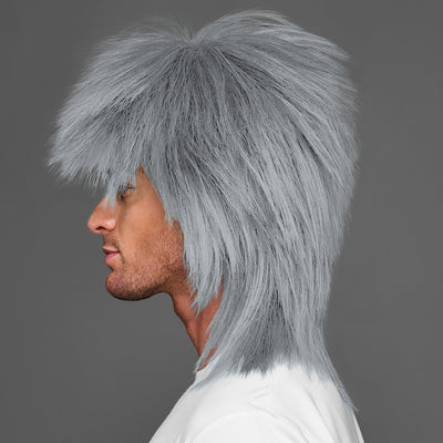 SPIRIT WEAR SPIKY SPIRIT WIG IN COLOR GRAY 429