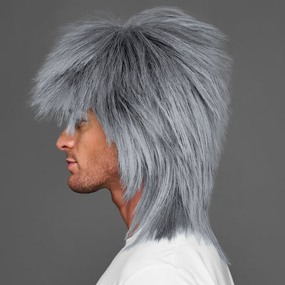 SPIRIT WEAR SPIKY SPIRIT WIG IN COLOR GRAY 9