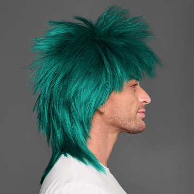SPIRIT WEAR SPIKY SPIRIT WIG IN COLOR GREEN 330