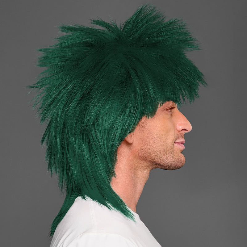 SPIRIT WEAR SPIKY SPIRIT WIG IN COLOR GREEN 567