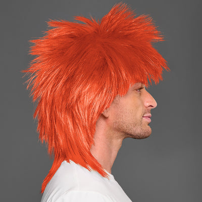 SPIRIT WEAR SPIKY SPIRIT WIG IN COLOR ORANGE 1665