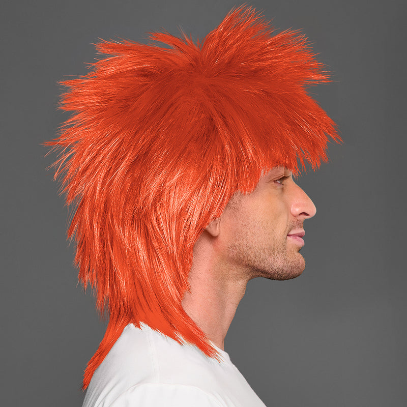 SPIRIT WEAR SPIKY SPIRIT WIG IN COLOR ORANGE 1665