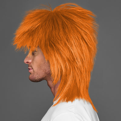 SPIRIT WEAR SPIKY SPIRIT WIG IN COLOR ORANGE 158