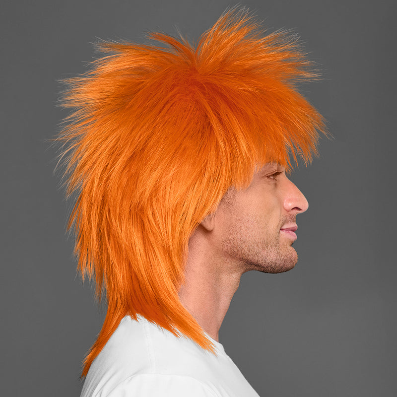 SPIRIT WEAR SPIKY SPIRIT WIG IN COLOR ORANGE 158