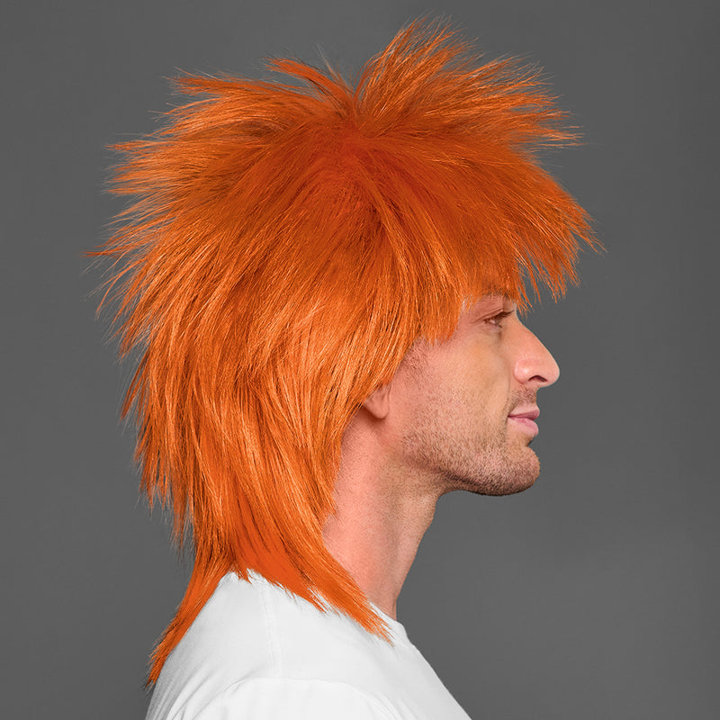 SPIRIT WEAR SPIKY SPIRIT WIG IN COLOR ORANGE 159