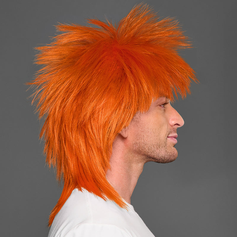 SPIRIT WEAR SPIKY SPIRIT WIG IN COLOR ORANGE 166