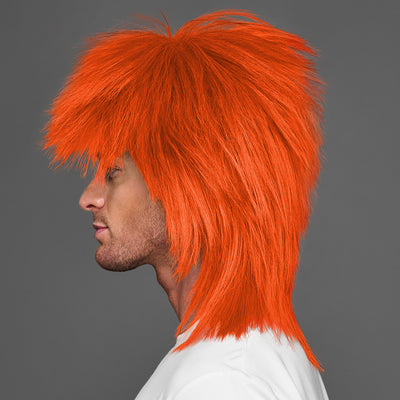 SPIRIT WEAR SPIKY SPIRIT WIG IN COLOR ORANGE 172