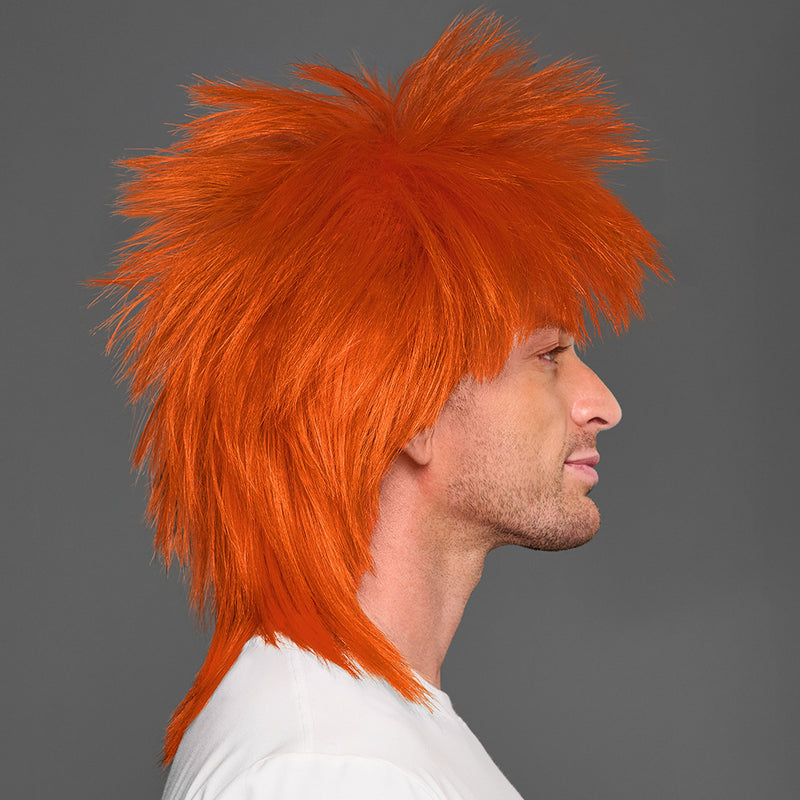 SPIRIT WEAR SPIKY SPIRIT WIG IN COLOR ORANGE 1665