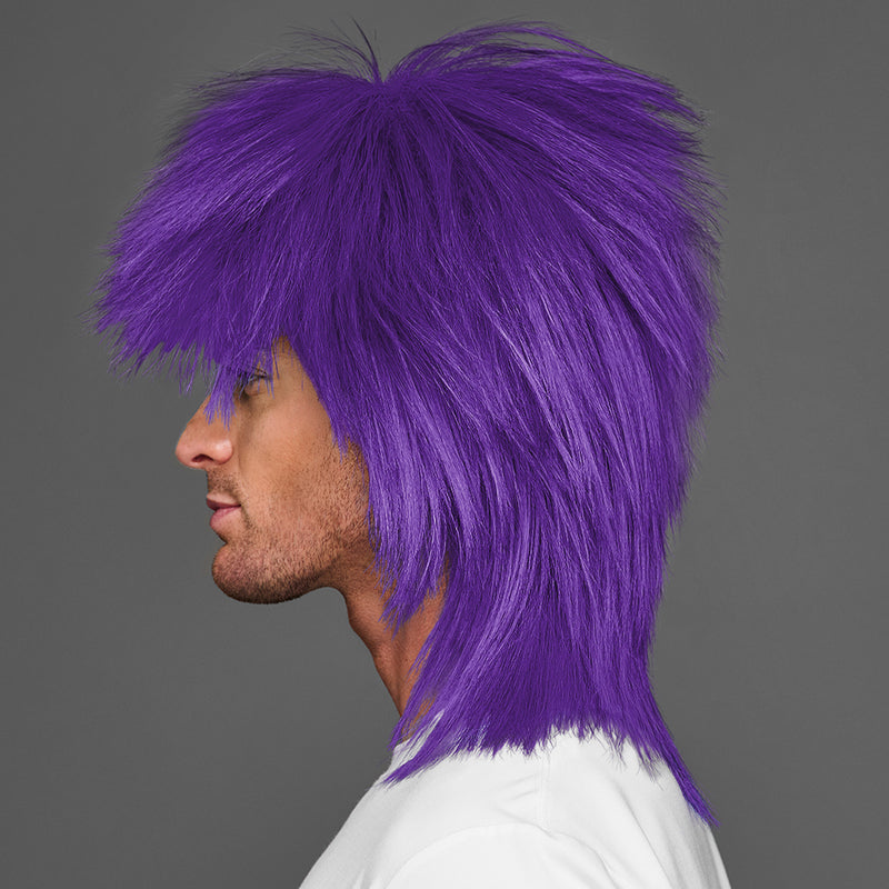 SPIRIT WEAR SPIKY SPIRIT WIG IN COLOR PURPLE 268