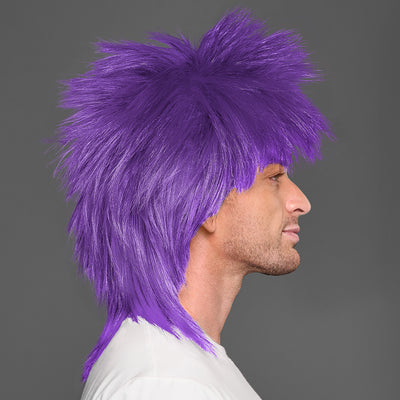 SPIRIT WEAR SPIKY SPIRIT WIG IN COLOR PURPLE 268