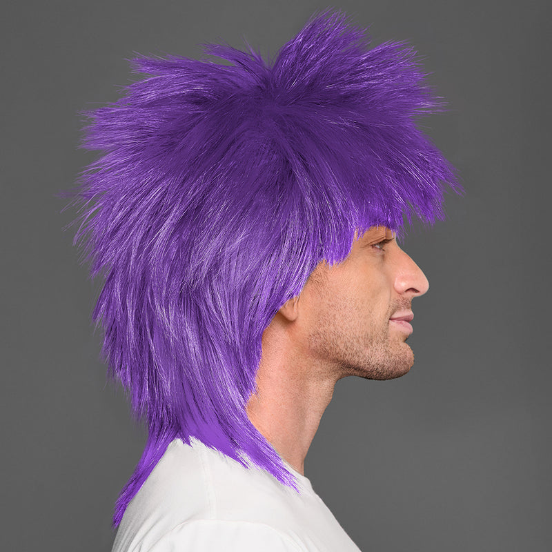 SPIRIT WEAR SPIKY SPIRIT WIG IN COLOR PURPLE 268