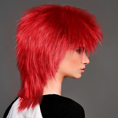 SPIRIT WEAR SPIKY SPIRIT WIG IN COLOR RED 1797