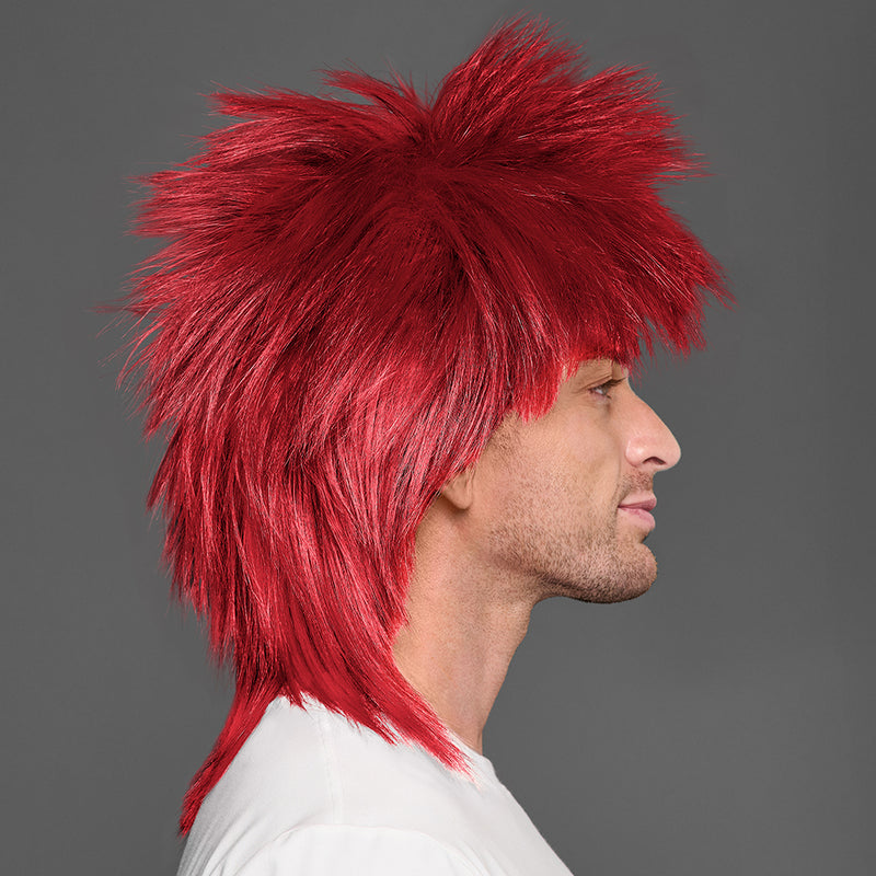 SPIRIT WEAR SPIKY SPIRIT WIG IN COLOR RED 1797