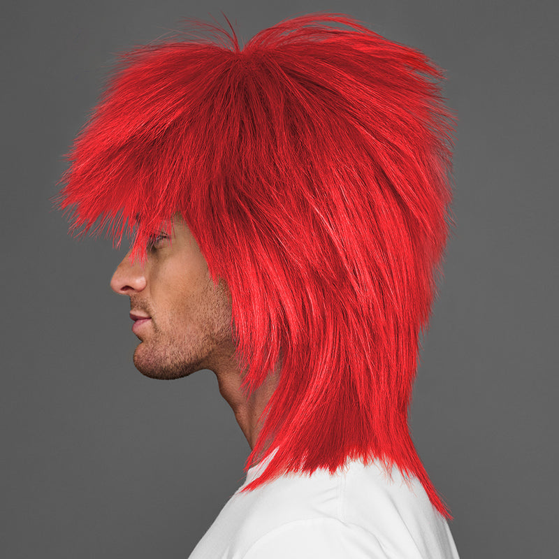 SPIRIT WEAR SPIKY SPIRIT WIG IN COLOR RED 185