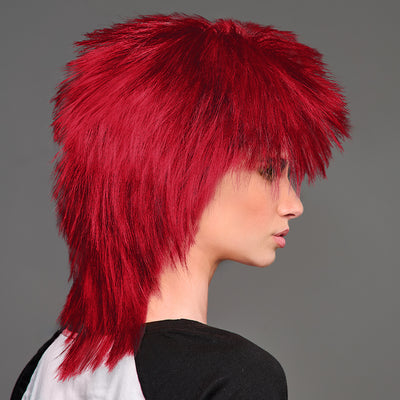 SPIRIT WEAR SPIKY SPIRIT WIG IN COLOR RED 186