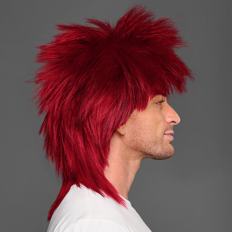 SPIRIT WEAR SPIKY SPIRIT WIG IN COLOR RED 186