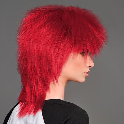 SPIRIT WEAR SPIKY SPIRIT WIG IN COLOR RED 187