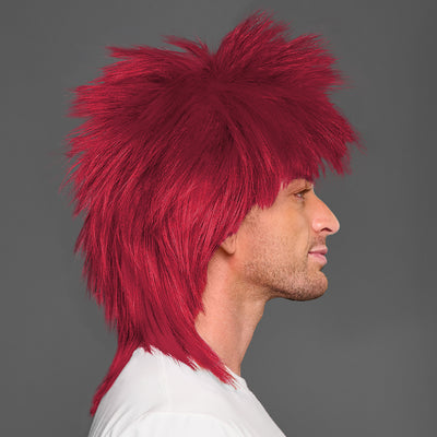 SPIRIT WEAR SPIKY SPIRIT WIG IN COLOR RED 7427
