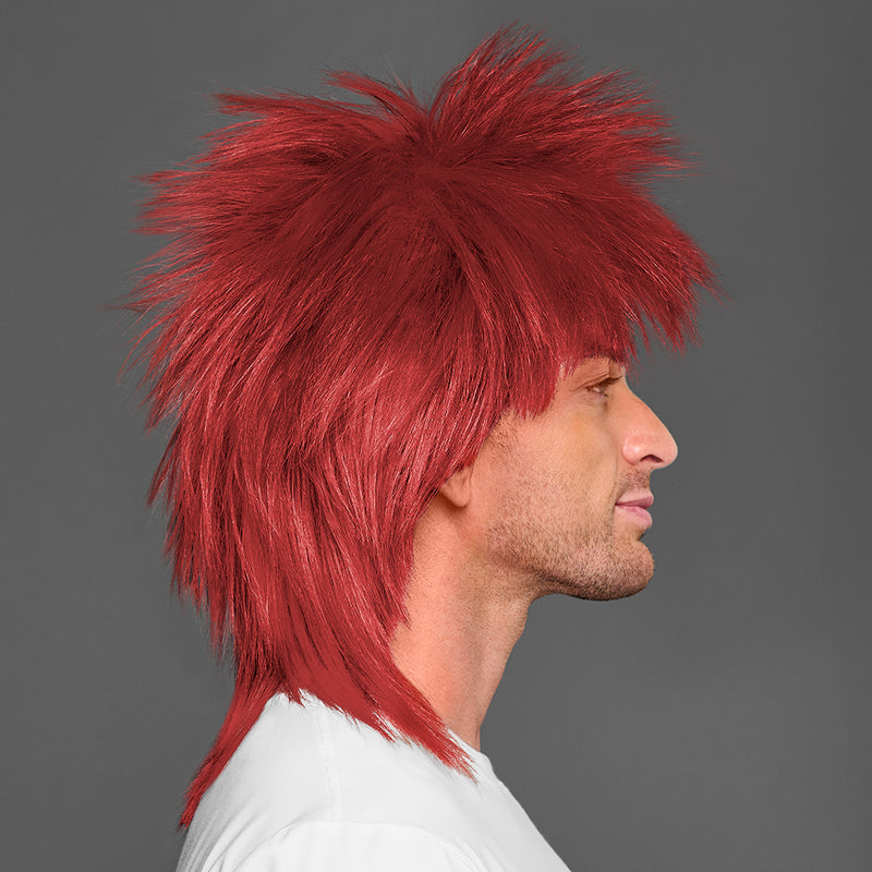 SPIRIT WEAR SPIKY SPIRIT WIG IN COLOR RED 7622