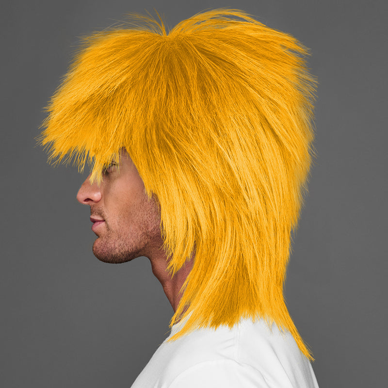 SPIRIT WEAR SPIKY SPIRIT WIG IN COLOR YELLOW 130