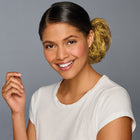 SPIRIT WEAR HAIR WRAP IN COLOR GOLD SHIMMER