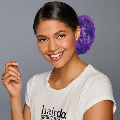 SPIRIT WEAR HAIR WRAP IN COLOR PURPLE 268