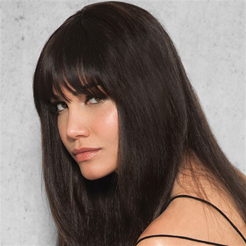 HUMAN HAIR CLIP IN BANG - TWC- The Wig Company