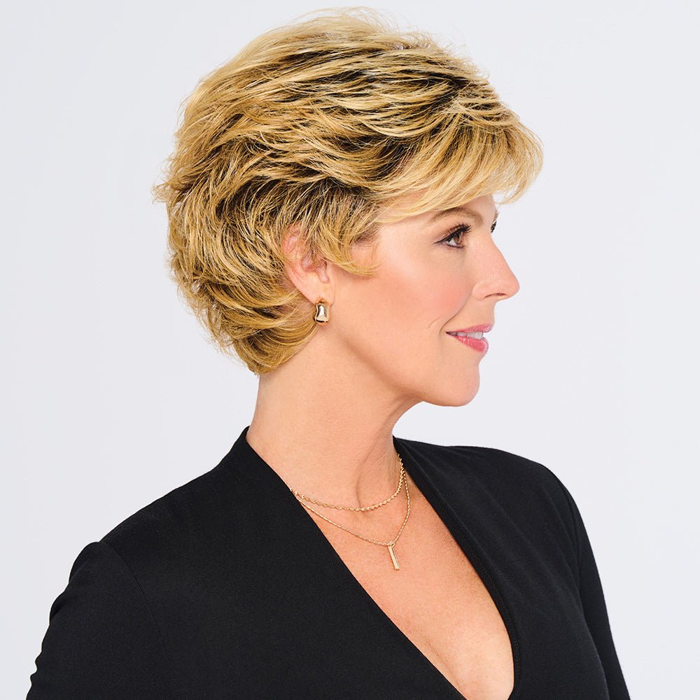 SWEPT BACK SHORT CUT WIG - Hairdo USA