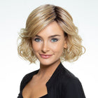 Woman wearing Wave it off wig - View from the front